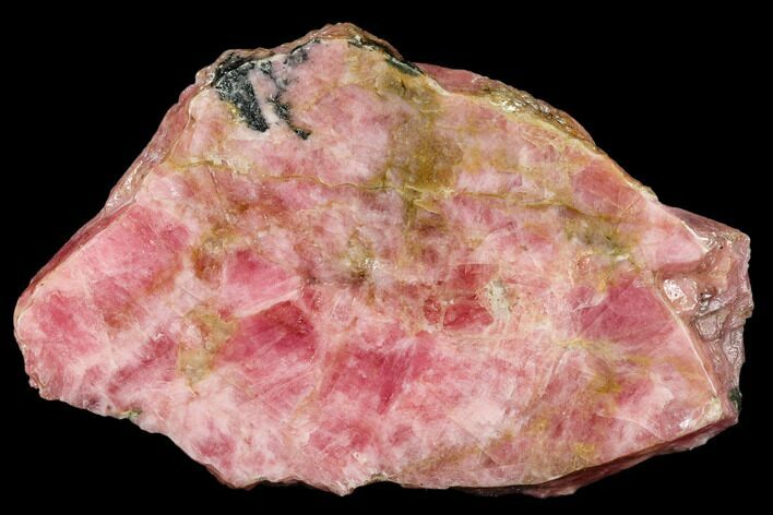 Polished Rhodochrosite Slab - Argentina #113397